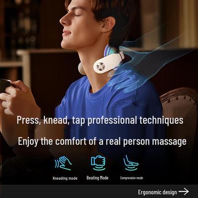 Smart Cervical Neck Massager with Heat and Pulse CN Plug (adapter Included)