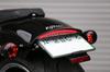 Kijima Motorrad Fahrrad Teile LED Schlankes Rücklicht Kit (Rauchglas) FXBR('18) HD-01430
