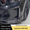BMW X6 G06 LUM Style Carbon Fiber Front Bumper Spoiler & Wind Deflector Upgrade
