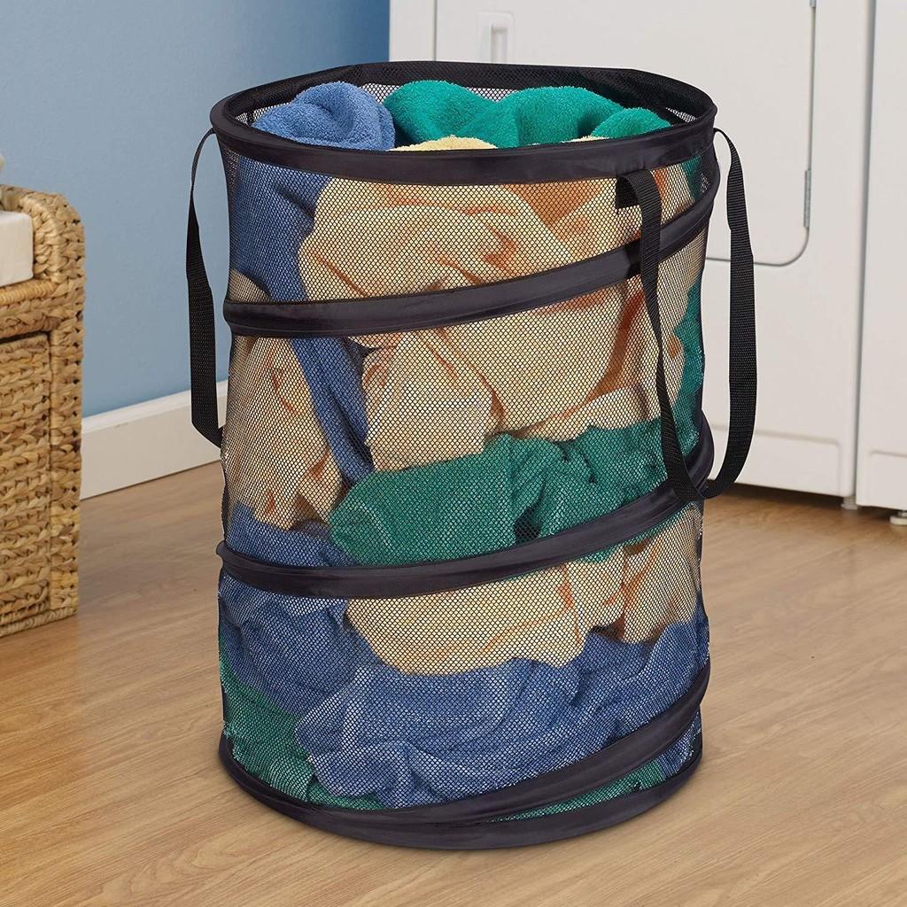 Oxford Cloth Foldable Laundry Basket Washing Clothes Hamper Household Gadgets