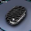 Abs Carbon Fiber Style Car Key Case Cover For Hyundai Solaris Creta Ix25 Kona Tucson Santa Fe Sonata Elantra Ix35 I20 Hb20 Ix45