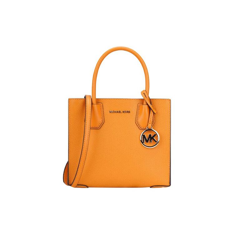 

Michael Kors MK Mercer Solid Letter Logo Vintage Litchi Pattern Leather Accordion Shoulder Crossbody Tote Bag Medium Women bags 35S1GM9M2L-HONEYCOMB Basic Set (Bag+Dust Bag)