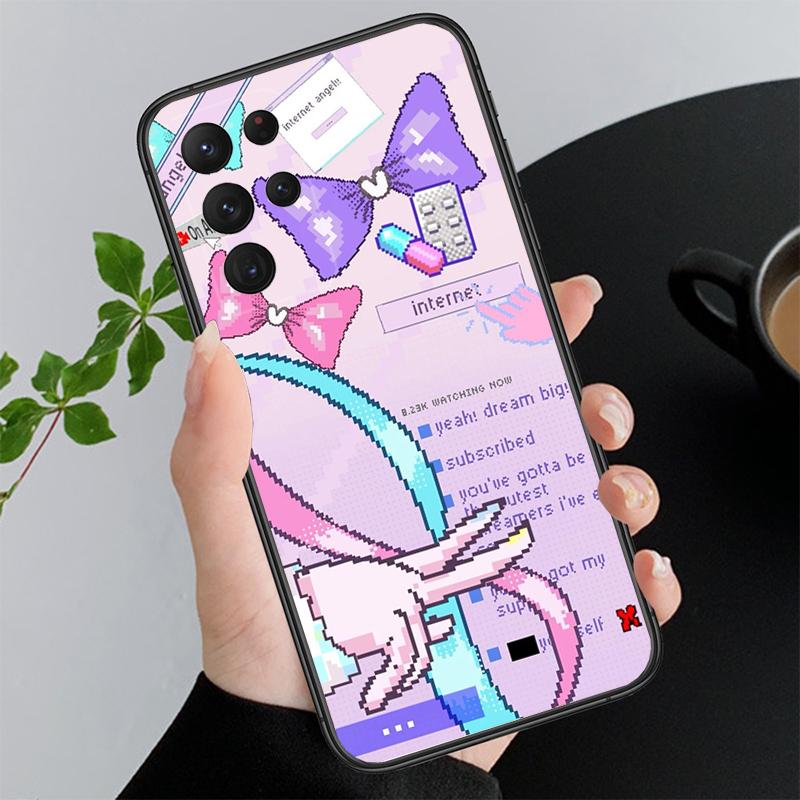 Phone Case For Samsung A17 A55 A16 A56 A35 A15 A53 A54 A33 A34 A25 A05S A52 A52S A07 A26 A06 Needy Streamer Overload kangel