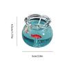 Blasen-Aquarium Fisch Aromatherapie-Kerze Niedliche Raumdeko Requisiten Geburtstagsgeschenke Bestes Freundin Geschenk