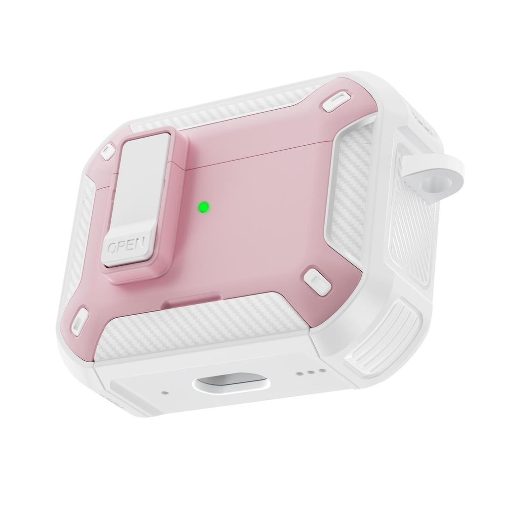 Bluetooth Protective Case for Apple AirPods Pro 2/3/4 with Buckle