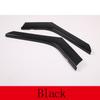 For Land Rover Range Rover Evoque 2012-2018 ABS Carbon fiber/Silver Car Center Control Side Trim Strip Sticker Car Accessories