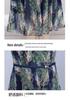 Elegant Chiffon Floral Print Summer Dress for Women 40+