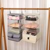 Reise-Aufbewahrungstasche Schlafsaal Kleiderschrank Hängend Multifunktionales Aufbewahrungs-Artefakt Kleidung Unterwäsche Socken Aufbewahrung Kompressionsbeutel