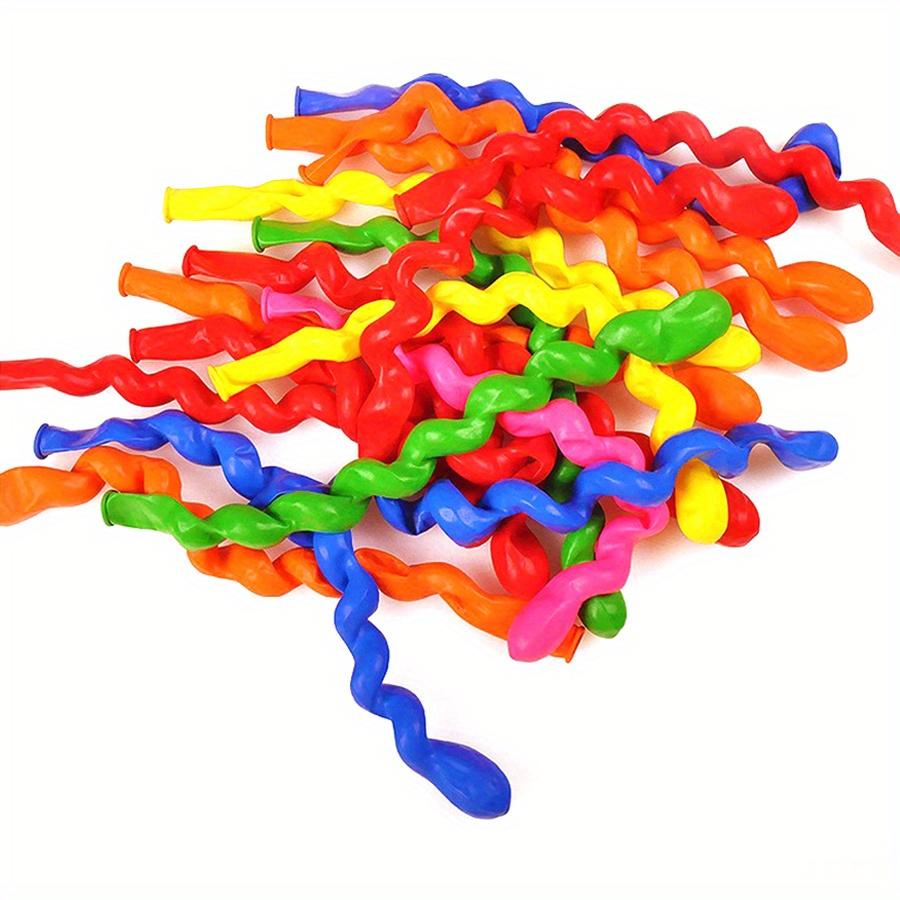 30/60/120pcs 31.5" Colorful Long Spiral Balloon Birthday Party Room Decoration Props Color Artistic Balloon Festival JXB