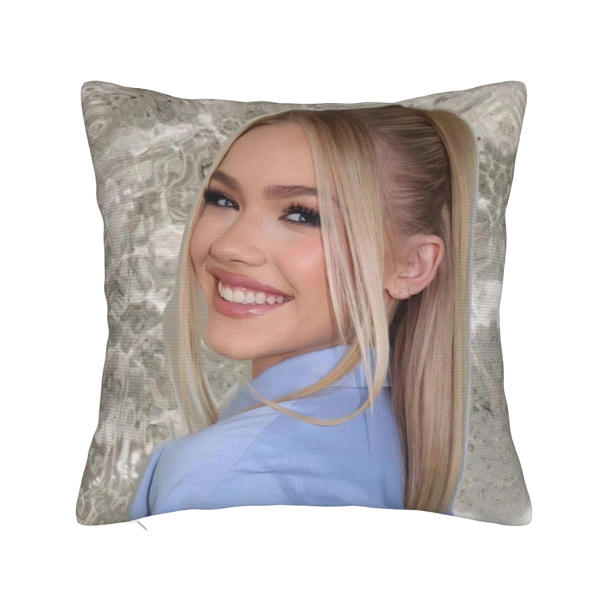 

Freya Skye Singer Tour 2026 Pillow Cover Stuff Printed Cushion Cover Decorations Throw Pillow Case Cover Home Multiple Sizes 12x12Inch