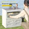 Camping Trunk Folding Storage Box for Outdoor and Picnic Organization