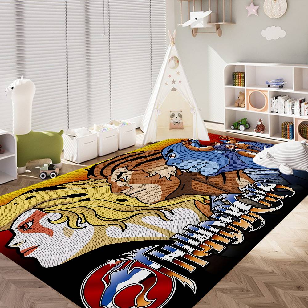 ThunderCats Floor Mat Retro Multiple Choice Living Room Kitchen Rug Non-Slip Modern Home Decor