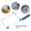 Adjustable Cutting Tool U Shaped Saw Frame With 6 Spiral Saw Blades