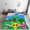 Game Sprunki Incredibox  Blanket  Flannel Funny Warm Throw Blanket for Bed Sofa Summer