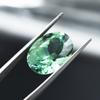 Bluish Green CERTIFIED 7 Carat Natural Loose Gemstone Teal Sapphire Oval Cut A-4285