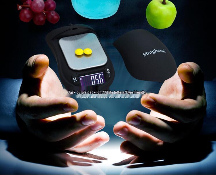 Mini 200g Elektronische Waage: Präzision 0,01 g für Schmuck, Tee, Gold und mehr