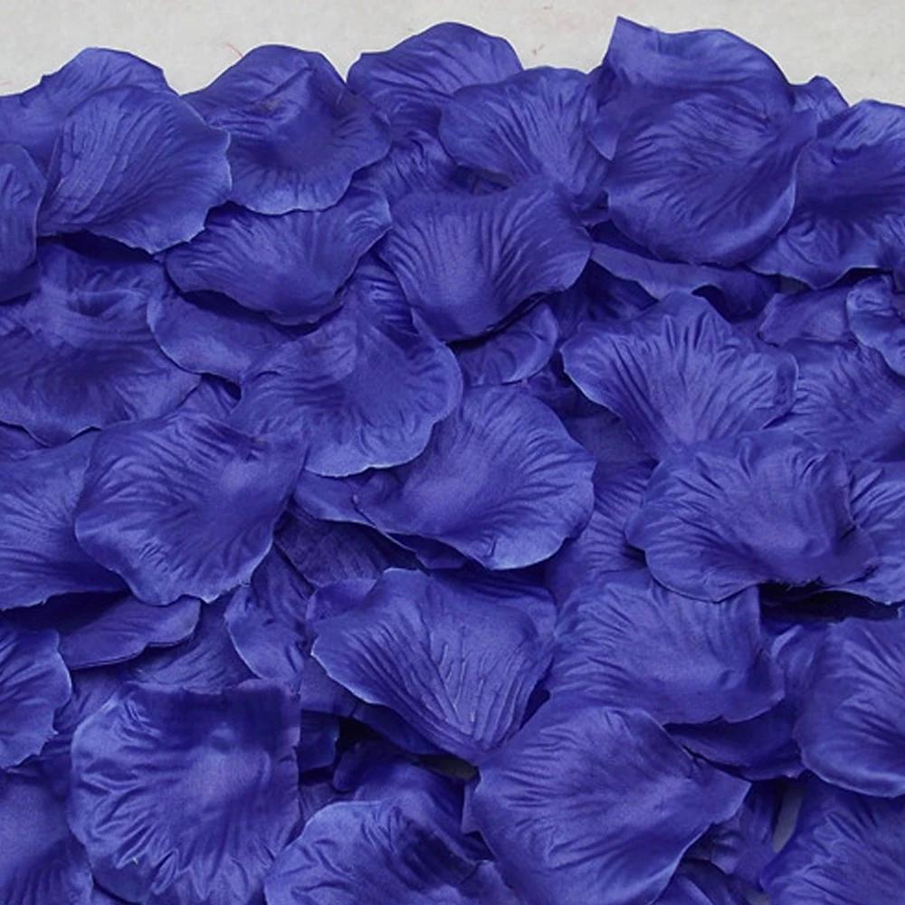 100-10000 Stück Top Bunte künstliche gefälschte Rosenblätter Rot Weiß Gold Rosen Blütenblätter Blumen Romantische Hochzeit Party Valentinstag Dekor
