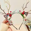 Christmas Reindeer Antler Headband