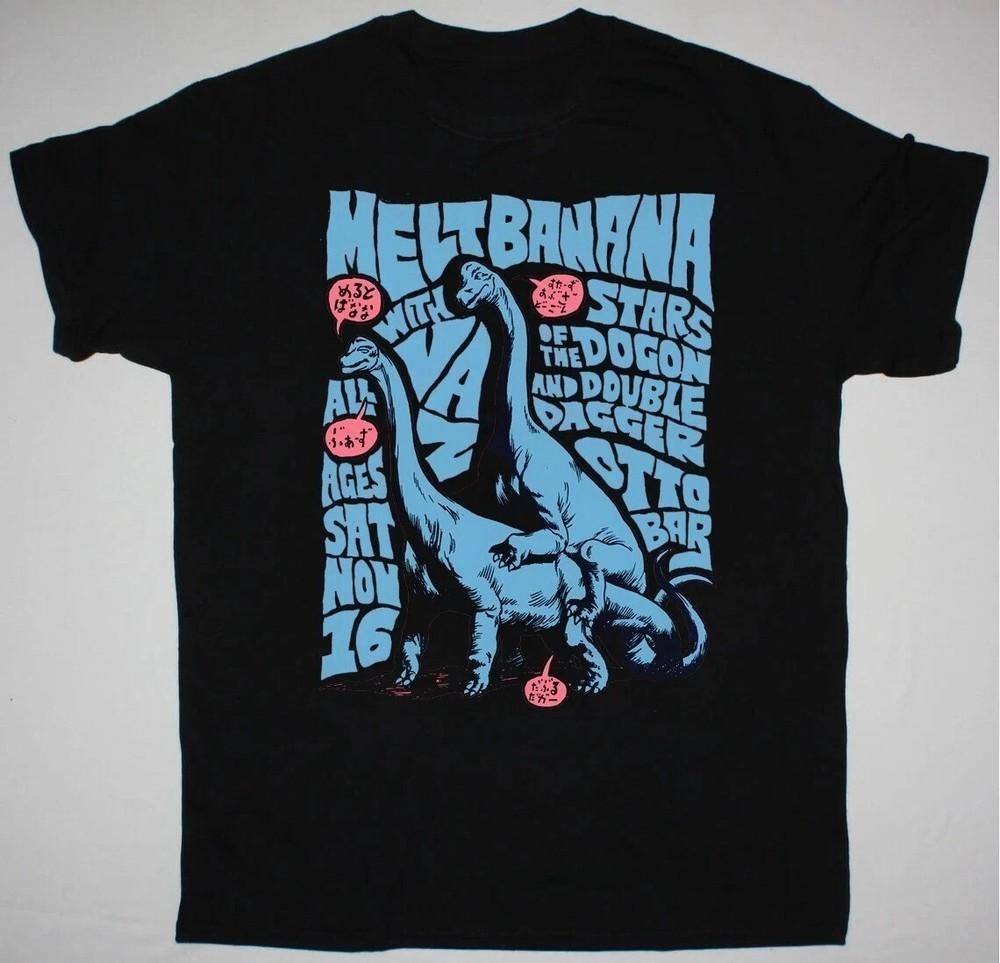 Melt Banana Band Black Gift For Fan S to 5XL T-shirt Unisex T-Shirt XL