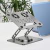 Universele Laptopstandaard Opvouwbaar voor Bureau, Draagbare Hoogteverstelbare Computer Ergonomische Notebook Verhoger Houder, Geventileerde Koeling Tablet Houder