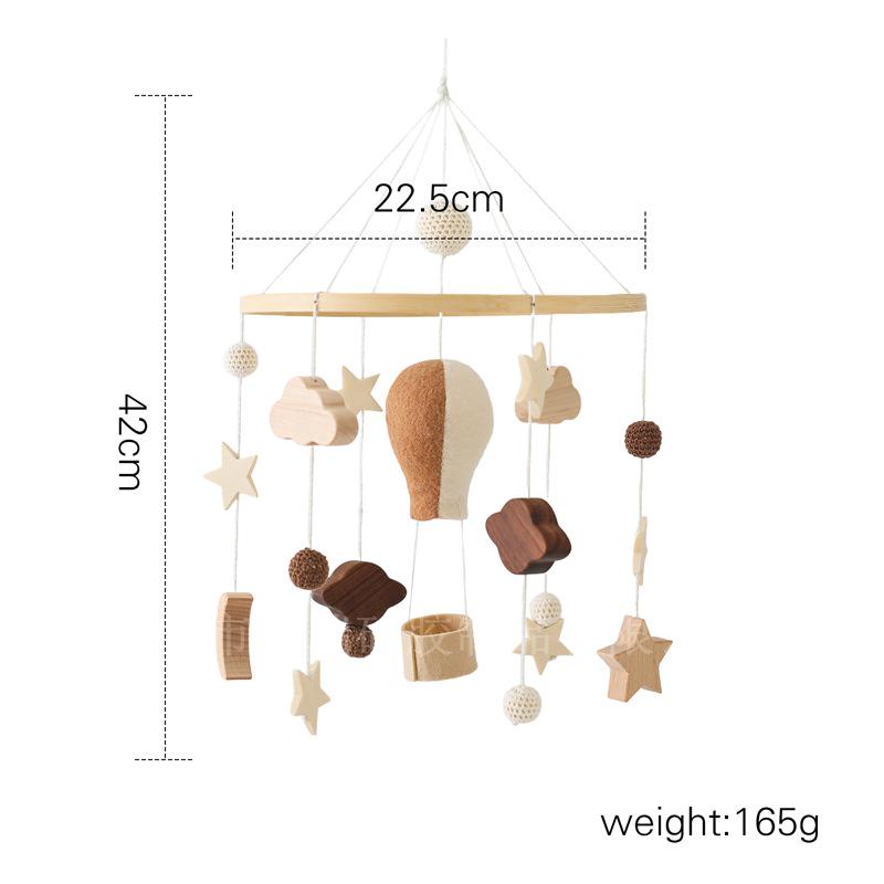 Rotating Crib Mobile: Newborn Baby Sleep Aid & Educational Rattle Toy