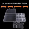Transparent Plastic Bead & Jewelry Storage Box Set for Beading & Nail Art