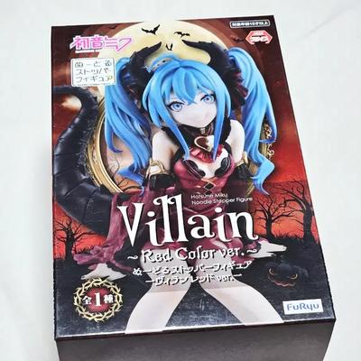 (Unopened) Hatsune Miku Villain Red Color Ver. Noodle Stopper Figure.