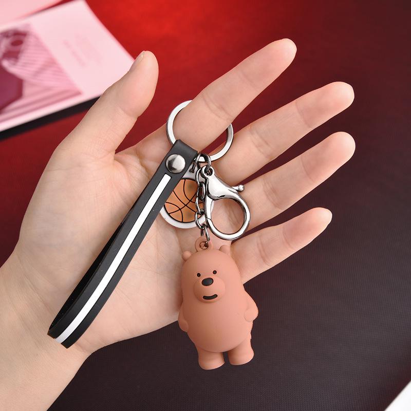 Buy Cute Cartoon Charlie Brown Key Chain for Ladies Creative Car