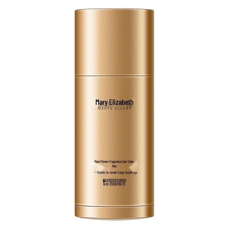 Plant Flower Fragrance Hair Color Pen: Quick White Hair Coverage, Temporary Hair Styling Stick, Waterproof & Sweatproof