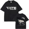 Singer Tate Mcrae T8 Graphic T Shirts Unisex Wounisex Fashion Vintage Trend Tshirt Summer Male Casual Oversized Crewneck Short Sleeve