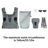 Two Camera Carrying Chest Harness Vests System with Secure Straps for 2 Cameras Hiking and Sightseeing