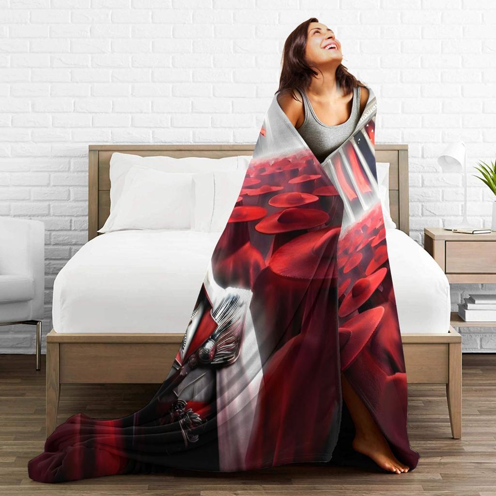 A-Assassins C-Creeds Blankets Flannel All Season  Multifunction Super Warm Throw Blankets for Bed Travel Plush Thin Quilt