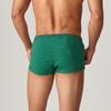 Men's Sexy Boxer Briefs Fashion Plaid Low-Rise Underwear Comfy Body-Hugging Home Shorts