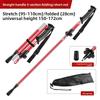 Lightweight Aircraft-Grade Aluminum Trekking Poles Telescopic with Down Grip Rubber Tip Kit Cork Handle for Comfortable Hiking