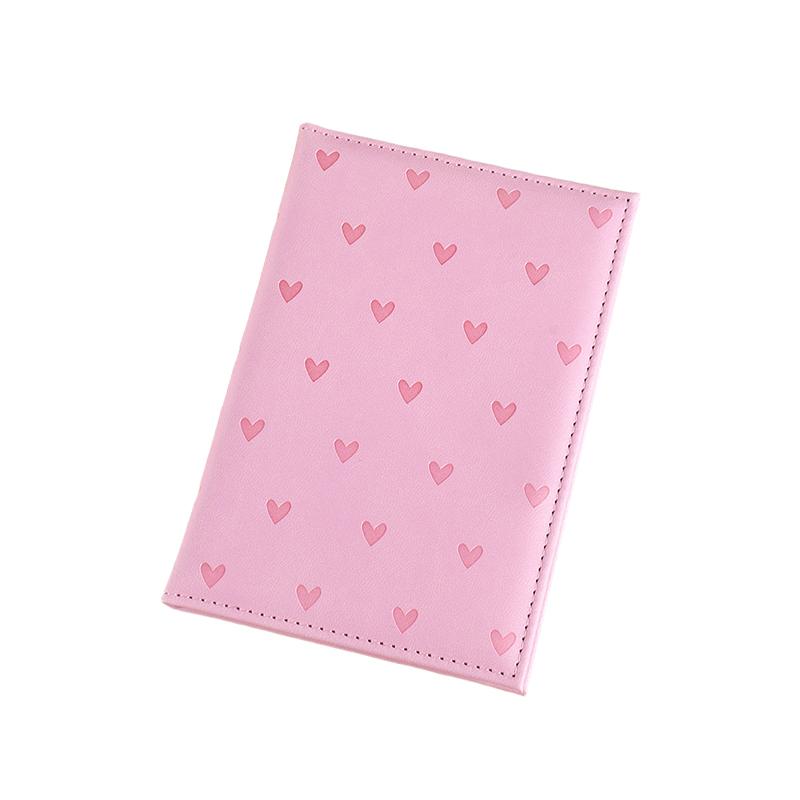 

Love Printed Passport Protective Cover PU Leather Portable Travel Passport Case Cute Wallet Purse