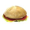 Hamburger Hat Crazy Party Supplies Decorations Silly Cap for Adult Festival Food