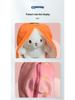 Strawberry Bunny Carrot Doll: Musical Light-Up Toy