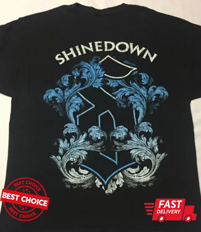 Shinedown Band Music Men Black T-Shirt S-5XL Unisex T-Shirt S