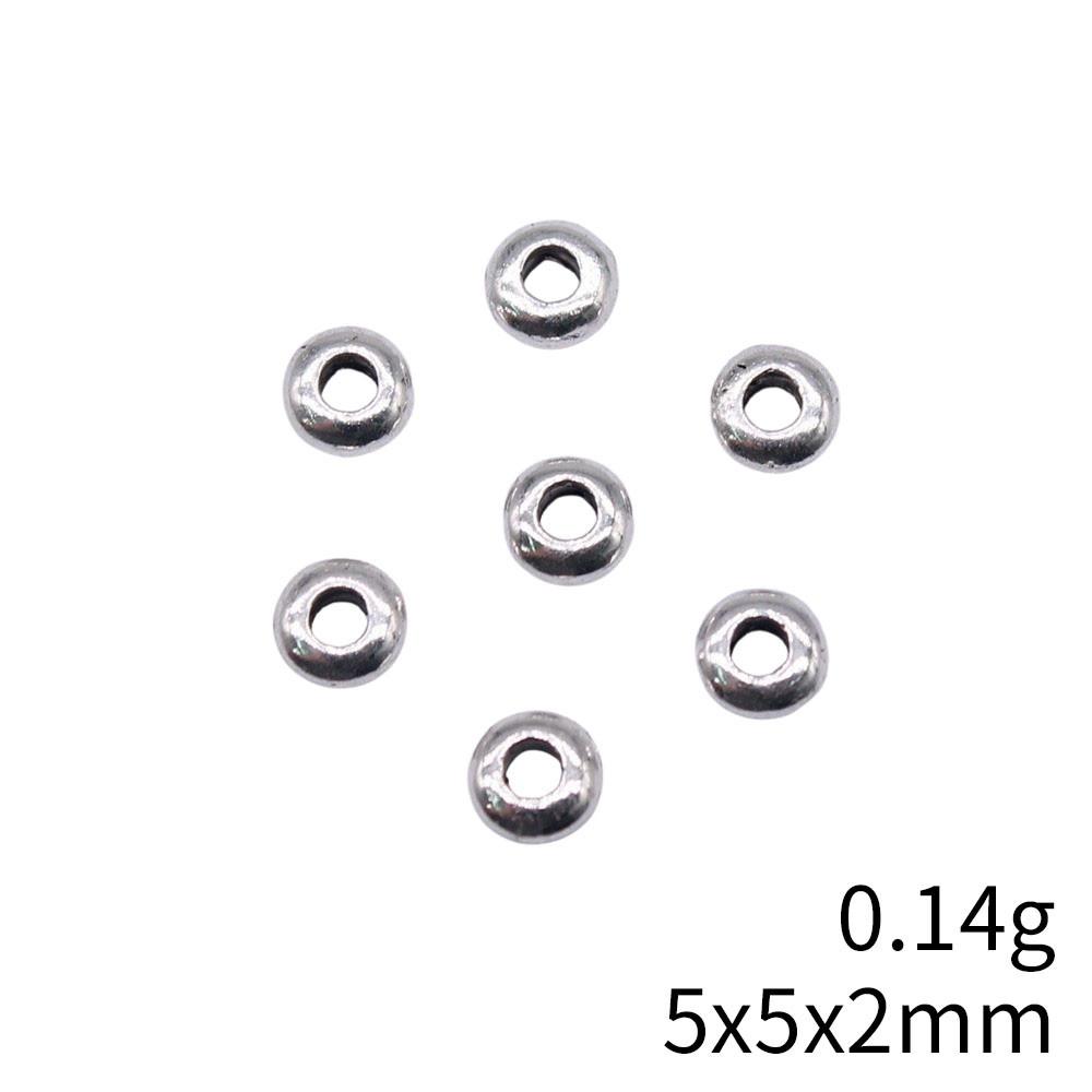 New Year's Day Jewelry Findings Small Torus Spacer Beads Accessories Parts Backpack Accessories