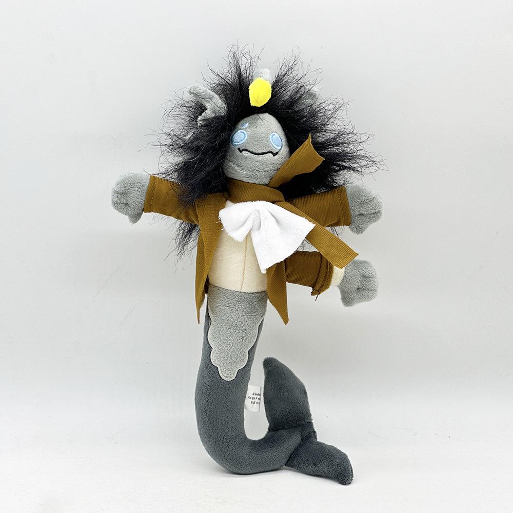 Pressure Sebastian Solace Plush Toys Fish Tail Animal Plushie Doll Cartoon Children's Rag Dolls For Christmas Birthday Gift