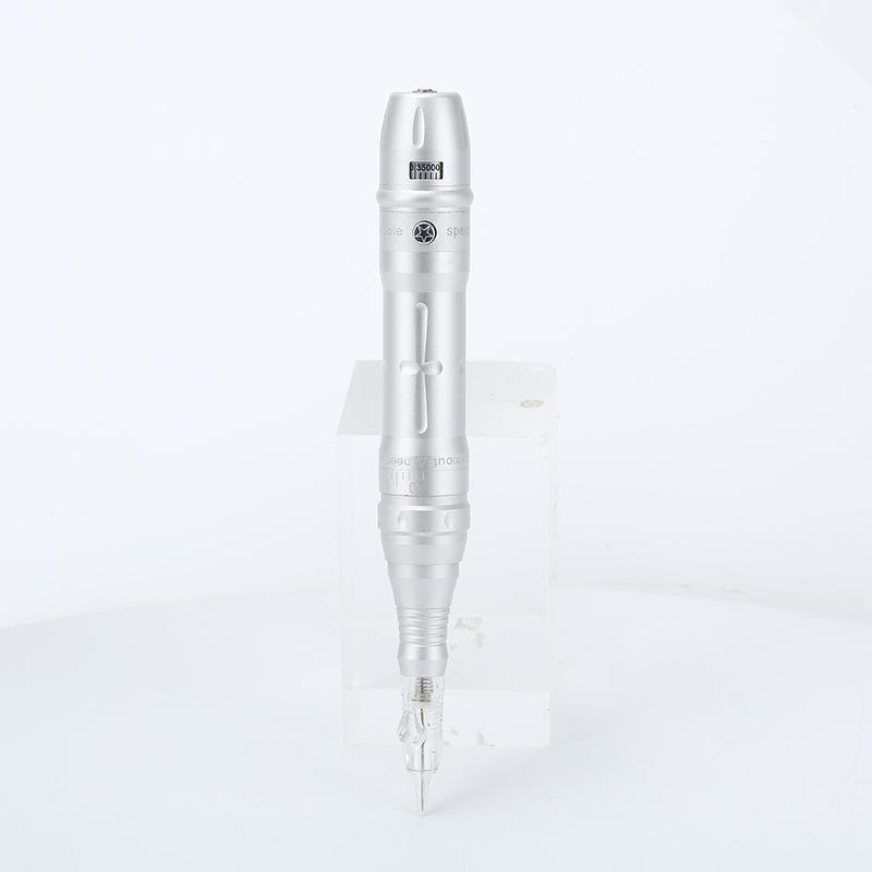 

All-in-One Permanent Makeup Machine for Eyebrow, Lip, and Eyeliner Tattoos серебряный