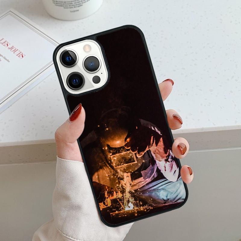 Welder Welding Hot Metal Worker Phone Case For iPhone 17 Air 11 12 13 14 15 16 Pro Max Cover For iPhone 17 Air Max Plus