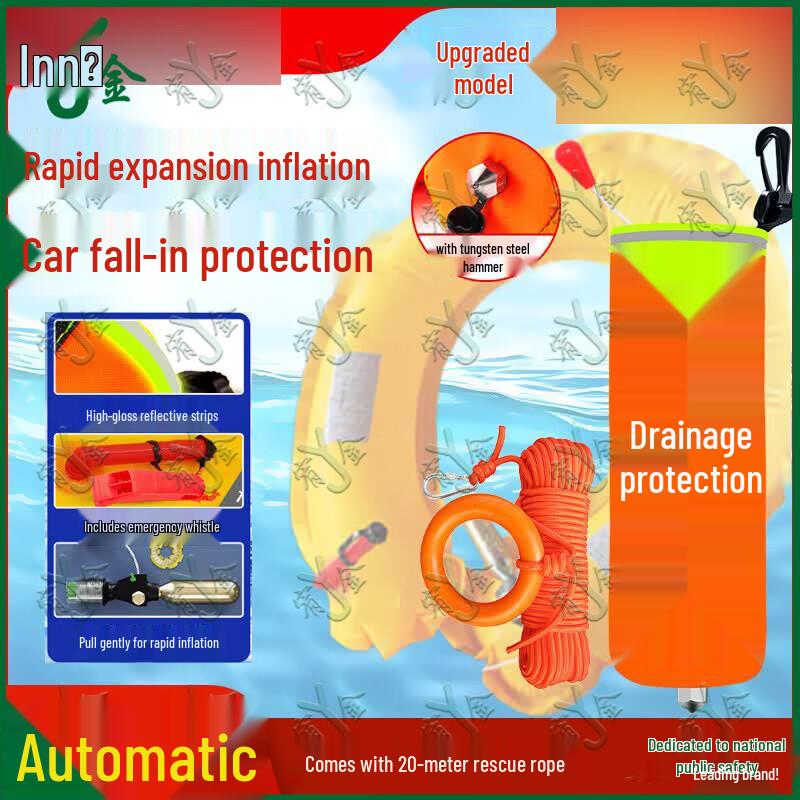Vehicle Emergency Anti-Drowning Rescue Tool
