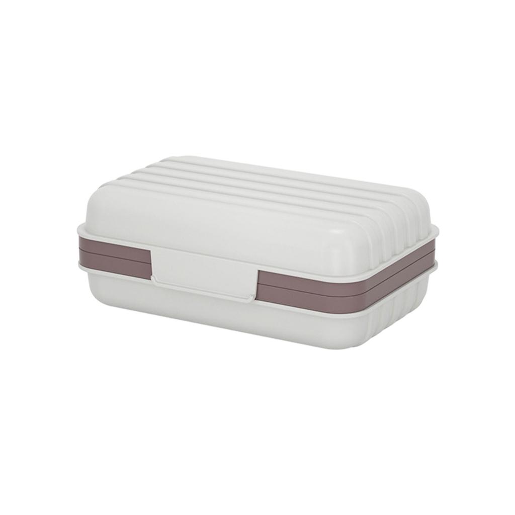 Travel Soap Container Portable Soap Holder with Lid Soap Case for Camping Gym Plastic Soap Box Bathroom Accessories