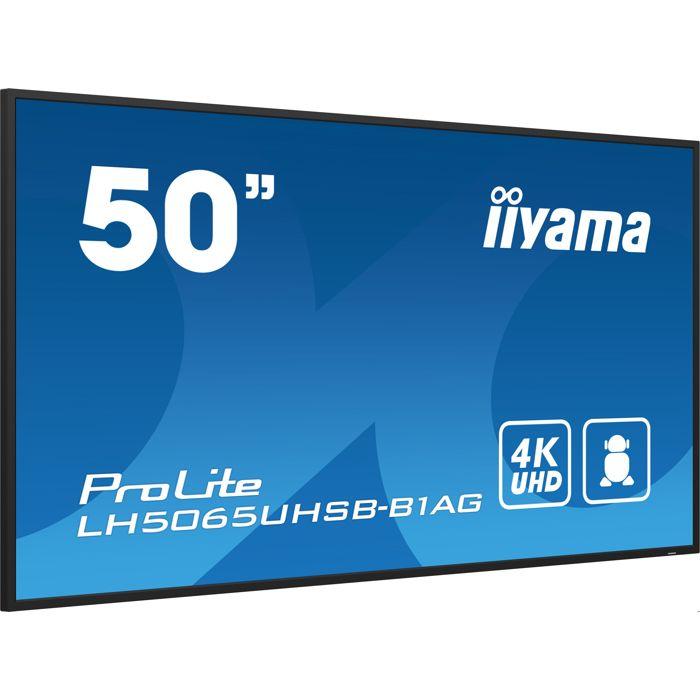 LCD Screen - Iiyama - ProLite LH5065UHSB-B1AG - 50 Inch - 4K UHD - LED-backlit