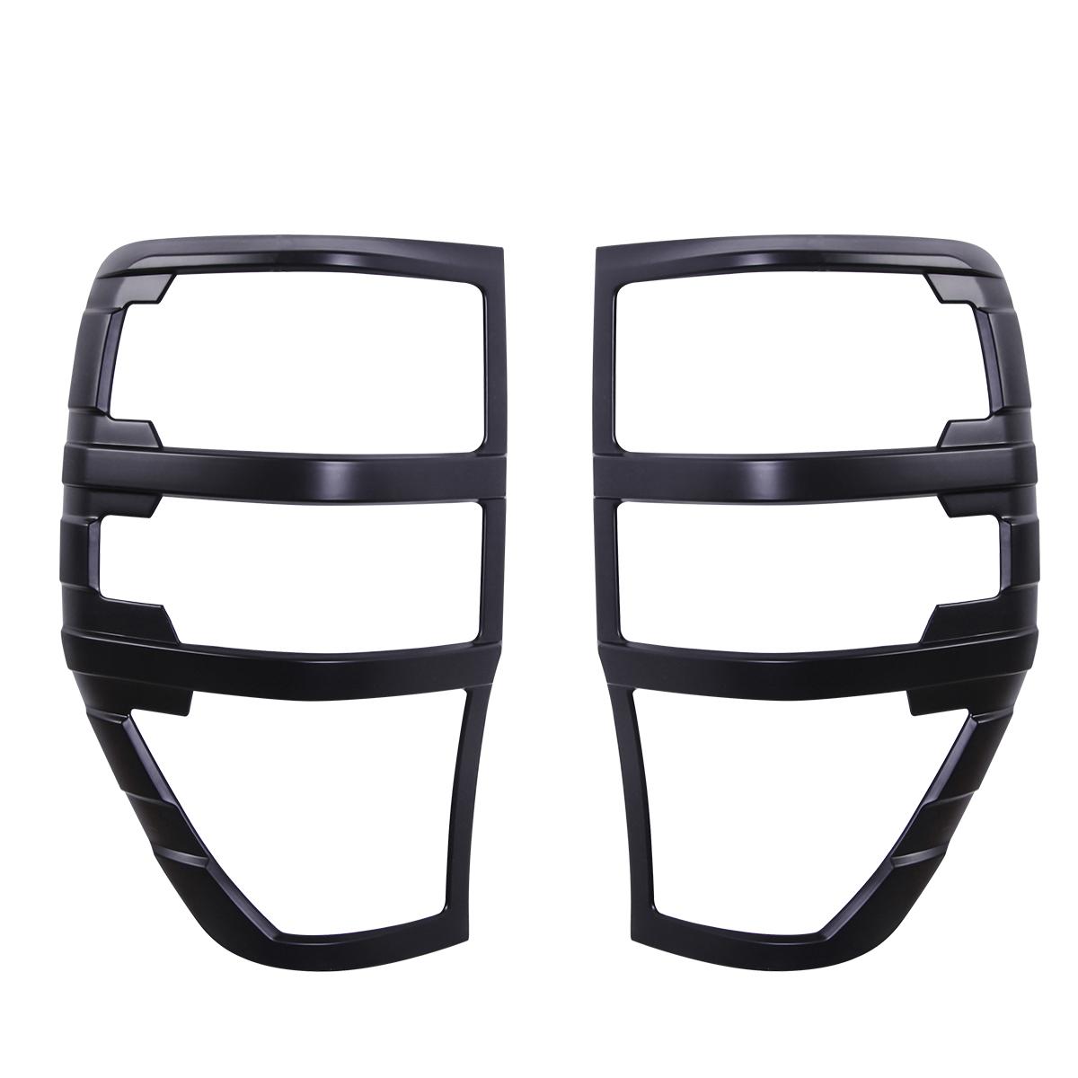 

Tail Light Cover Trim for Ford Ranger 2012-2025 T6 T7 T8 WILDTRAK XLT XL XLS Limited Sport Exterior Rear Lamp Hoods MATTE BLACK