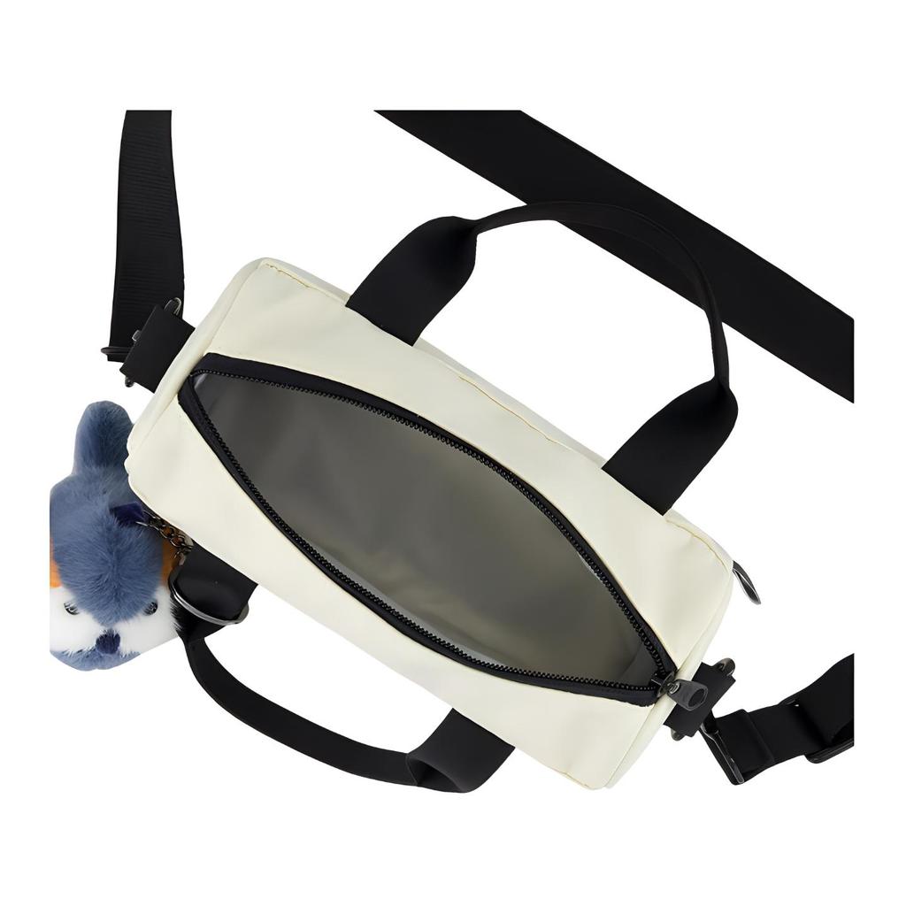 New New Balance Fabric Handbag, Shoulder Bag, Crossbody Bag Regular Unisex White LAB42411-CIC