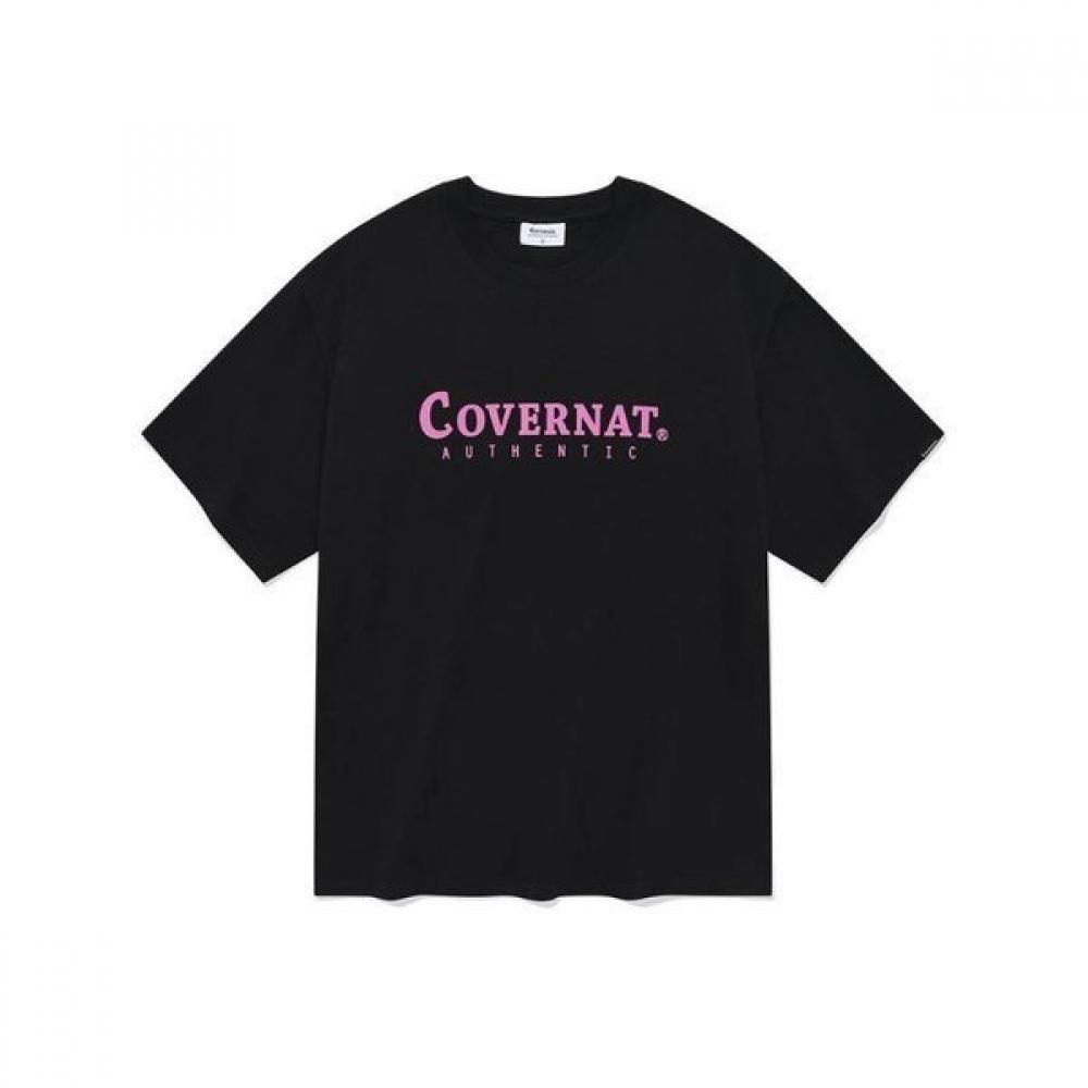

Футболка с логотипом CovernoT Aa co2402sT02 Bk Ln Na oT Sm Wh Yl 1.CO2402ST02 BK S