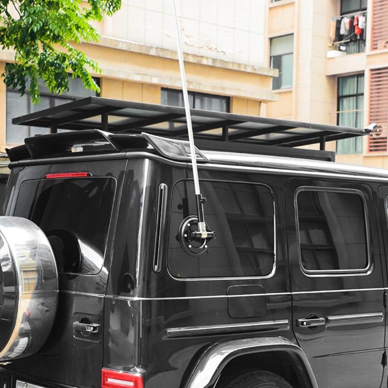 Universal Suction Cup Flag Poles Heavy Type Regulable Mount For Trucks RVs Boats Campers