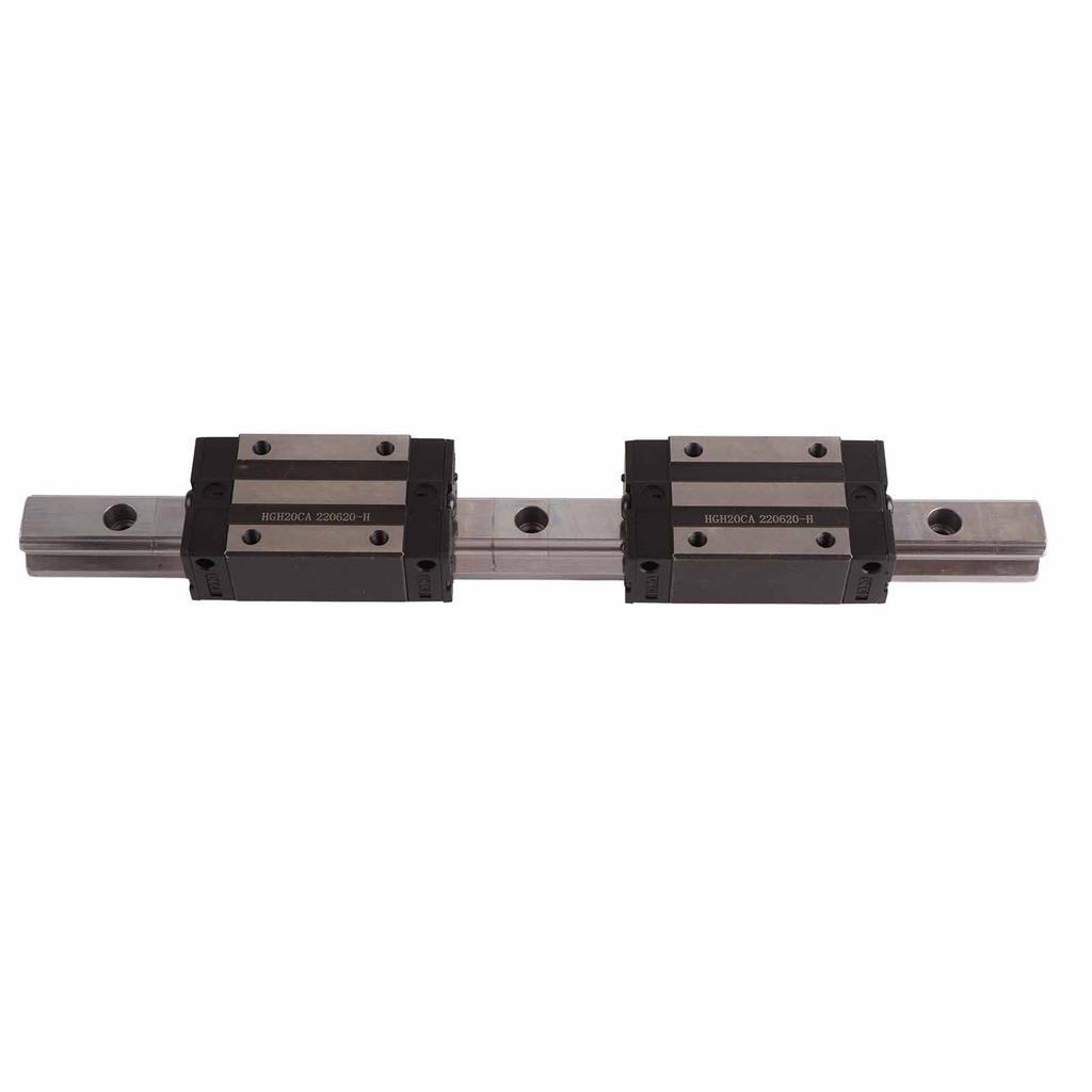 1pc HGR20‑300mm Linear Guide Rail + 2pcs Carriages Bearing Block Slider